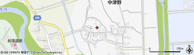 寿司うどん工房なかつ野周辺の地図