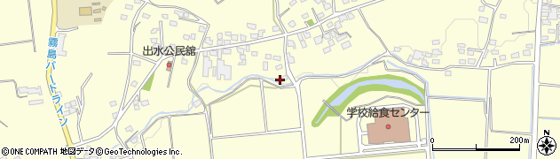 宮崎県都城市横市町263周辺の地図