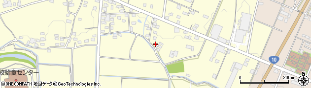 宮崎県都城市横市町5293周辺の地図