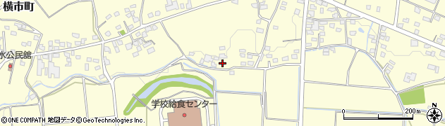 宮崎県都城市横市町5861周辺の地図