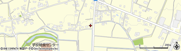 宮崎県都城市横市町5843周辺の地図