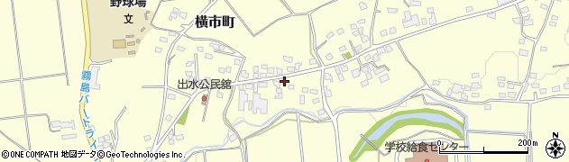 宮崎県都城市横市町6001周辺の地図