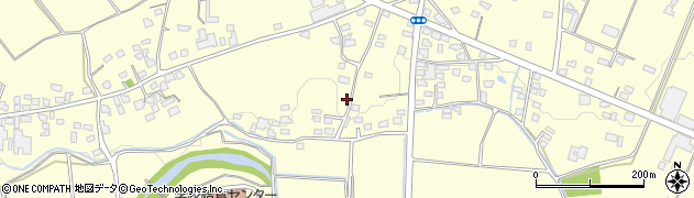 宮崎県都城市横市町5863周辺の地図