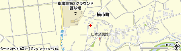 宮崎県都城市横市町6078周辺の地図