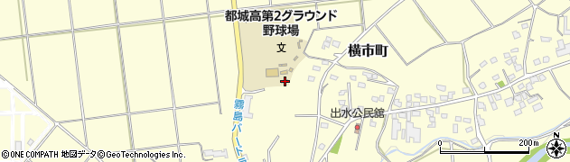 宮崎県都城市横市町6061周辺の地図