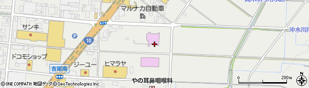 マルハン都城店周辺の地図