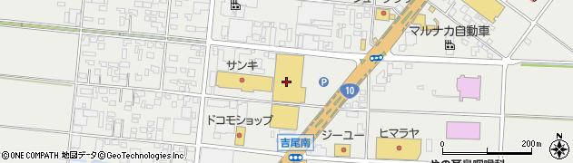 ホームセンターハンズマン吉尾店周辺の地図