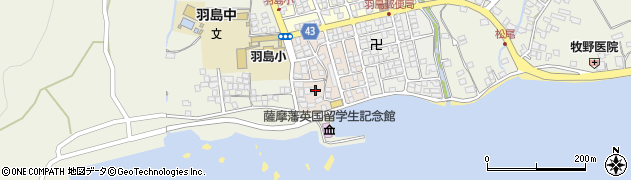 鹿児島県いちき串木野市浜田町98周辺の地図