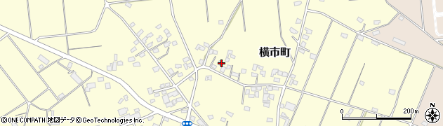 宮崎県都城市横市町5755周辺の地図