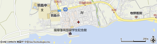 鹿児島県いちき串木野市浜田町70周辺の地図