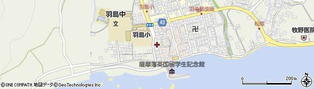 鹿児島県いちき串木野市浜田町108周辺の地図