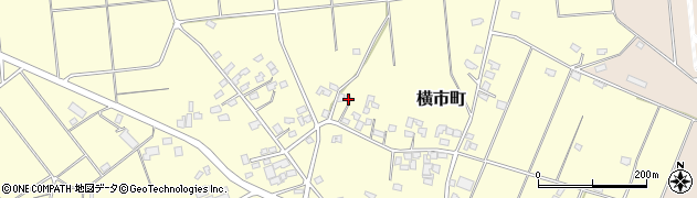 宮崎県都城市横市町5758周辺の地図