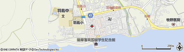 鹿児島県いちき串木野市浜田町104周辺の地図