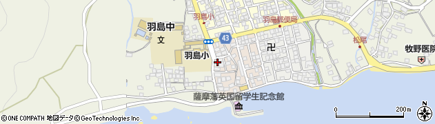 鹿児島県いちき串木野市浜田町110周辺の地図