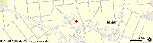 宮崎県都城市横市町5739周辺の地図
