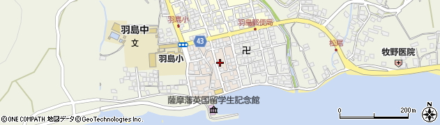 鹿児島県いちき串木野市浜田町37周辺の地図