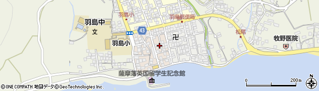 鹿児島県いちき串木野市浜田町30周辺の地図