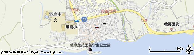 鹿児島県いちき串木野市浜田町21周辺の地図