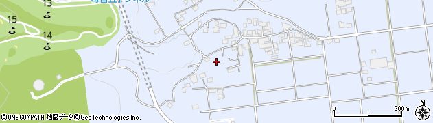 宮崎県都城市関之尾町5029周辺の地図