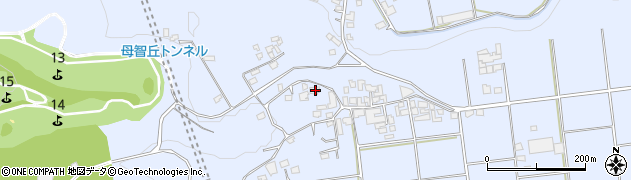 宮崎県都城市関之尾町5003周辺の地図