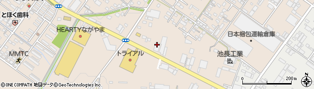 宮崎電子機器株式会社都城営業所周辺の地図