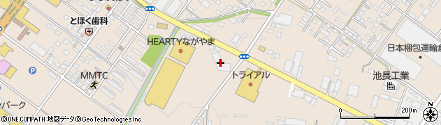 宮崎緑肥周辺の地図