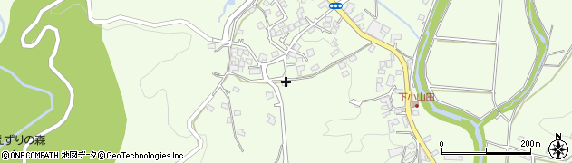 鹿児島県姶良市加治木町小山田1440周辺の地図