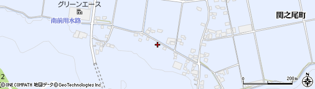宮崎県都城市関之尾町5868周辺の地図