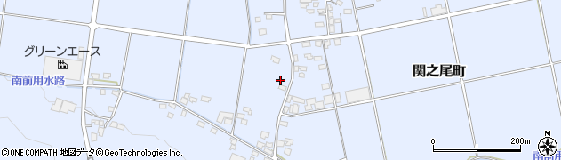 宮崎県都城市関之尾町5828周辺の地図