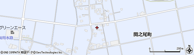 宮崎県都城市関之尾町5214周辺の地図