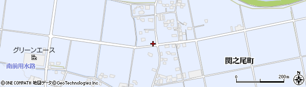 宮崎県都城市関之尾町5816周辺の地図