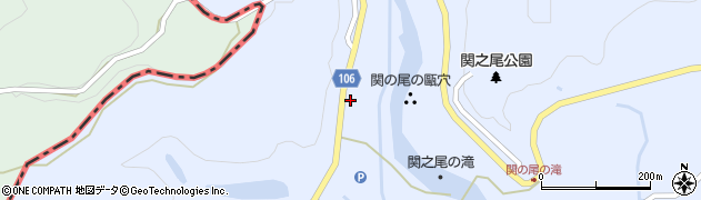 宮崎県都城市関之尾町6615周辺の地図