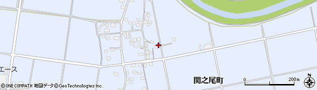 宮崎県都城市関之尾町5274周辺の地図