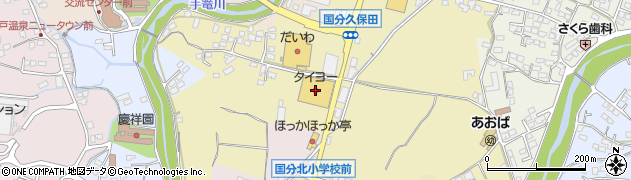 セリアタイヨー新町店周辺の地図