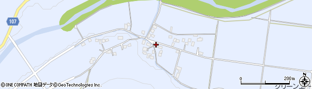 宮崎県都城市関之尾町6128周辺の地図
