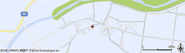 宮崎県都城市関之尾町6144周辺の地図