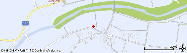 宮崎県都城市関之尾町6171周辺の地図