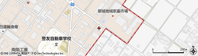 株式会社キューハウ南九州営業所周辺の地図