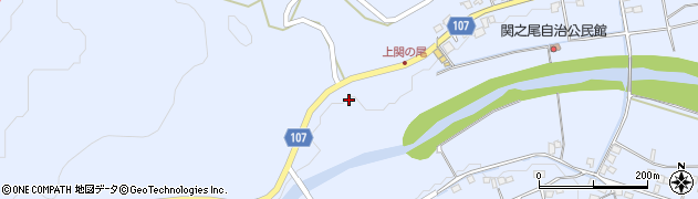 宮崎県都城市関之尾町7027周辺の地図