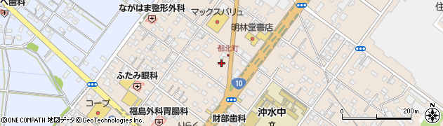 宮崎第一信用金庫沖水支店周辺の地図