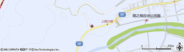宮崎県都城市関之尾町6987周辺の地図