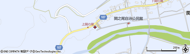宮崎県都城市関之尾町7051周辺の地図