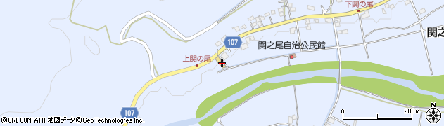 宮崎県都城市関之尾町7050周辺の地図