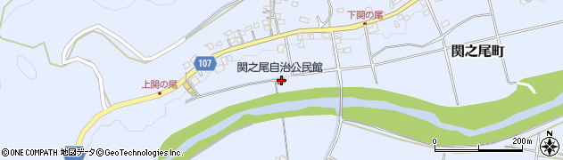 宮崎県都城市関之尾町7059周辺の地図
