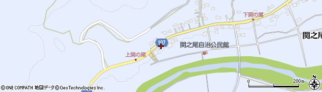 宮崎県都城市関之尾町7072周辺の地図