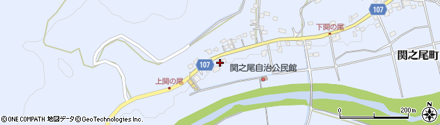 宮崎県都城市関之尾町7048周辺の地図