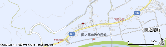 宮崎県都城市関之尾町7001周辺の地図