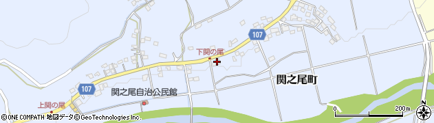 宮崎県都城市関之尾町7140周辺の地図