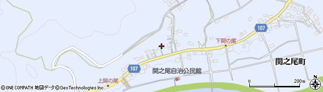 宮崎県都城市関之尾町7002周辺の地図