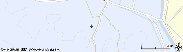 鹿児島県姶良市蒲生町白男1037周辺の地図